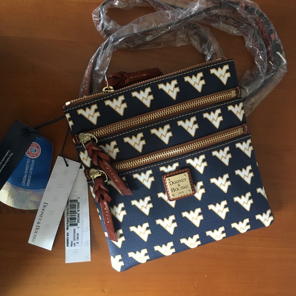 WVU Dooney and Bourke crossbody